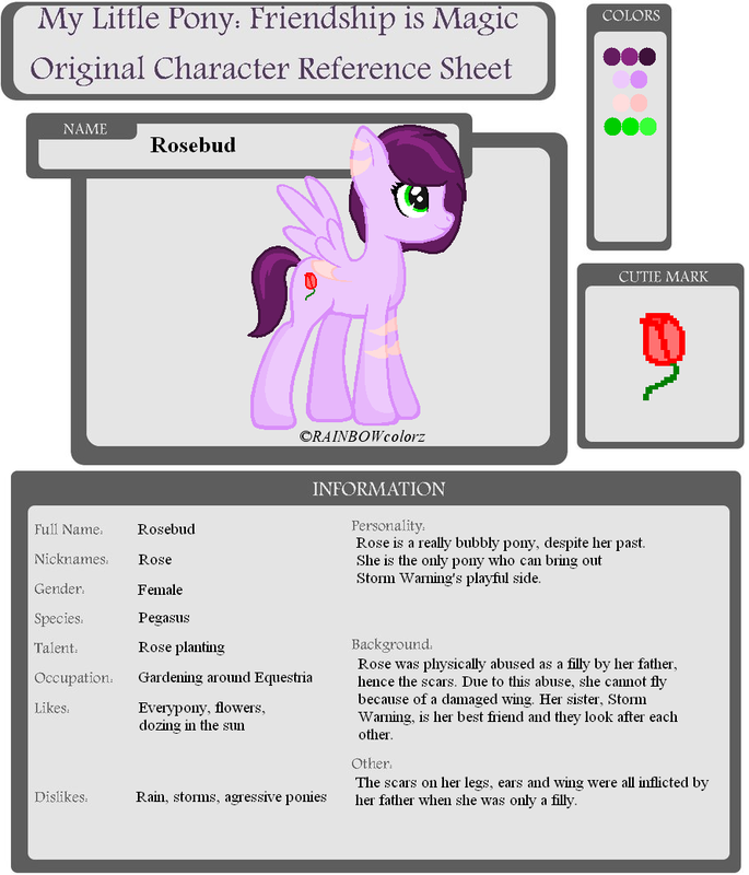 Mlp Oc Refs Welcome To My World